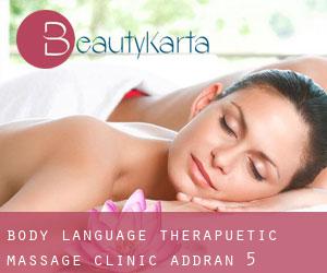 Body Language Therapuetic Massage Clinic (Addran) #5