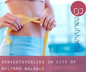 Gewichtsverlies in City of Milford (balance)