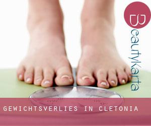 Gewichtsverlies in Cletonia