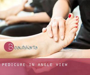 Pedicure in Angle View