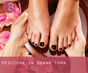 Pedicure in Brown Town