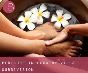 Pedicure in Country Villa Subdivision