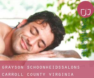 Grayson schoonheidssalons (Carroll County, Virginia)